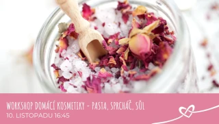 Workshop domácí kosmetiky - koupelová sůl a sprchový gel